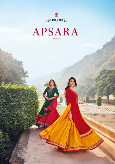 Apsara Vol 7 By Rangoon Festive Special Readymade Lehenga Suit Collection